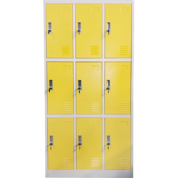 Image 1 of RFG Метален гардероб rfg 4035180059 - сив/жълт (4035180059)