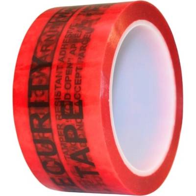Tavobal Bezpečnostní páska pečetící 50 mm x 50 m červená