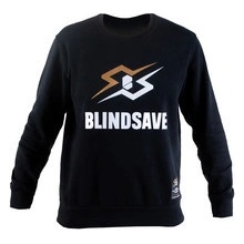 BlindSave Pullover “X” čierna