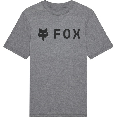 Fox Yth Absolute Ss Tee Heather Dark Grey
