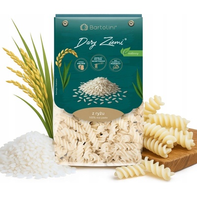 Bartolini Ryžové cestoviny Dary Zeme 100 % ryžové vretienka 250 g