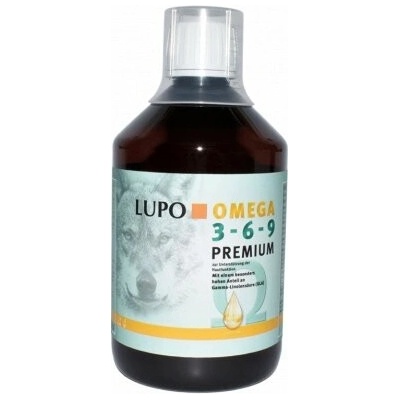 Yoggies Olej LupoOmega 3-6-9 Premium 500 ml