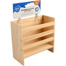 Duvo+ Závesný drevený stojan na seno 16,5 x 7,2 x 17,5 cm