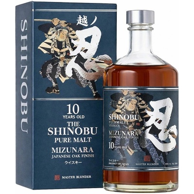 Shinobu Japanese Whisky 10y 43% 0,7 l (karton)