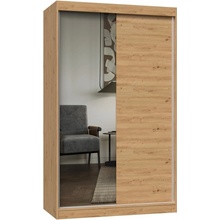 TP Living Iga se zrcadlem 120 cm dub Artisan