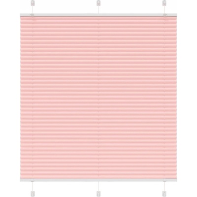 VidaXL Roleta plisé 115 x 150 cm růžová