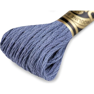 Vyšívací příze DMC Mouliné Spécial Cotton Varianta: 161 modrá popelavá, Balení: 1 ks 27729/15784/174221