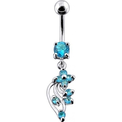 Šperky4U stříbrný piercing do pupíku BP01113-Q