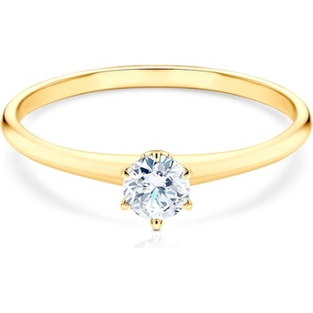 SAVICKI Годежен пръстен The Journey: злато, лабораторен диамант