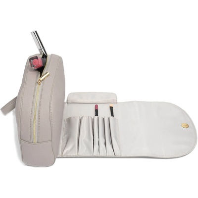 Stackers Козметична чантичка Stackers с джобове за четки таупе (74300)