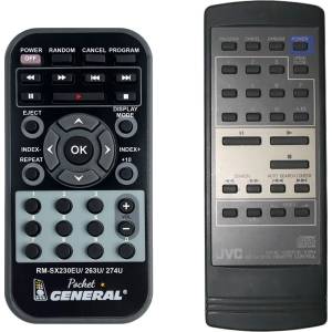 GENERAL Jvc rm-sx263u, rm-sx230eu - дистанционно управление дубликат (rm-sx263u, rm-sx230eu) Дистанционно