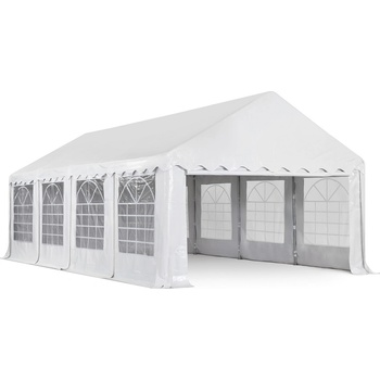 Garden Point Бяла градинска парти палатка 4x8m Hanover Garden Point (GAP815)