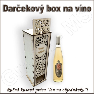 Darčekový box na fľašu 06