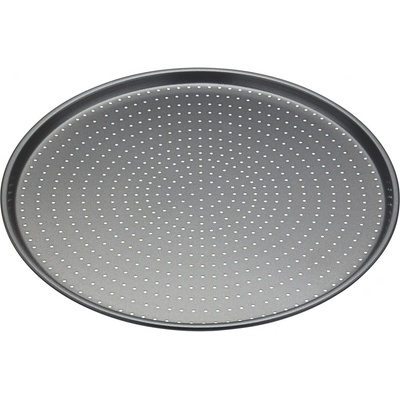 MasterClass Plech na pizzu 32 cm nepřilnavý děrovaný KCMCCB14