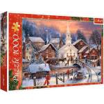Trefl Пъзел Trefl от 1000 части - Бяла Коледа (10602)