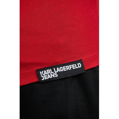 Karl Lagerfeld Jeans тениска дамска от памук (A1W17004)