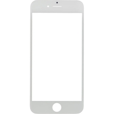 AppleKing přední dotykové sklo, včetně OCA lepidla, rámečků pro přední fotoaparát, proximity sensor a mřížky pro sluchátko pro iPhone 6 - bílé