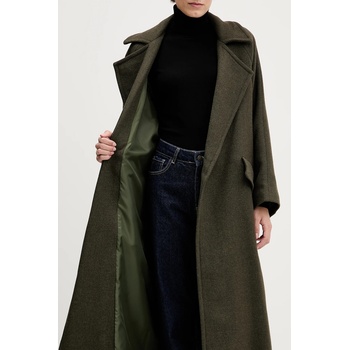 Sandro Ferrone Палто с вълна Sandro Ferrone в зелено S18YBFRADA (S18YBFRADA)