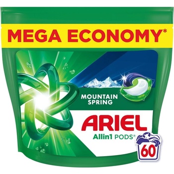 Ariel Mountain Spring All in1 kapsule na pranie 60 PD