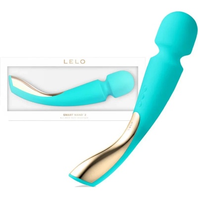 Масажор, луксозен, мощен и голям, 30см. - Smart Wand 2 Large Aqua (LELO007772)