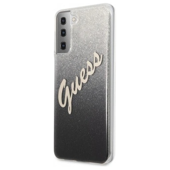 Púzdro Guess Vintage pro Samsung Galaxy S21+ 5G - čierne