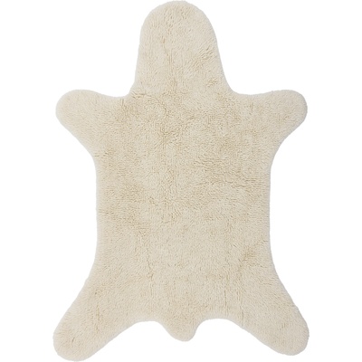 Bloomingville Килим Bear, 200 см, бял (82066549)