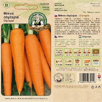 Mrkva neskorá OLYMPIA 5g Tradičné osivá SK12205