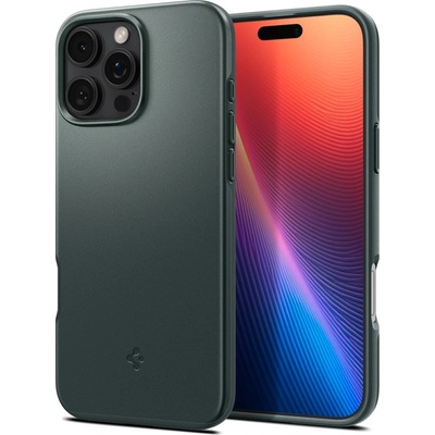 Spigen Тънък кейс с MagSafe за iPhone 16 Pro, Spigen Thin Fit Mag