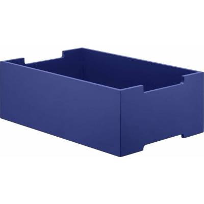 Blomus Modrý úložný box 25 x 39 x 14 cm