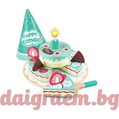 Hape Интерактивна торта Честит рожден ден hape e3180 (h3180)