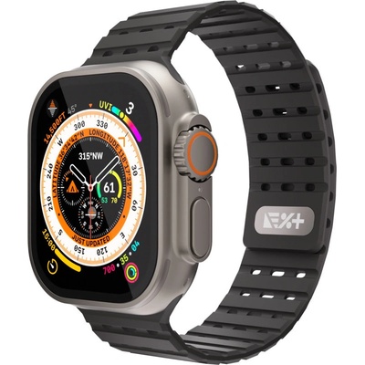 Каишка от next one - 46/49 мм черна (k-aw-4649-strap-blk)