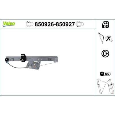 Zvedací zařízení oken VALEO 850927
