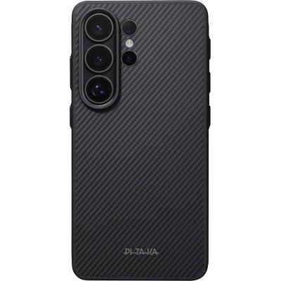 PITAKA Гръб Pitaka за Samsung Galaxy S26 Ultra, Military-Grade Protective Case, Black/grey Twill