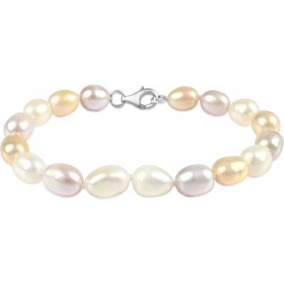 Meucci SPS019B Náramek z barevných říčních perel