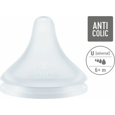 NUK Perfect Match cumlík Universal 6+ m. 2 ks