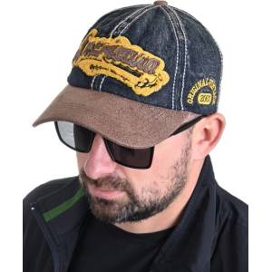 Vodo Памучна мъжка шапка с козирка