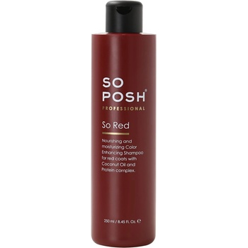 So Posh šampon pro zvýraznění červené srsti 250 ml