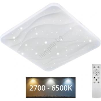 Baterie Centrum Led Димируем плафон neris led/36w/230v 2700-6500k + дистанционно управление (bc0624)