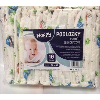 Přebalovací podložky NAPPY 60 x 90 cm 10 ks