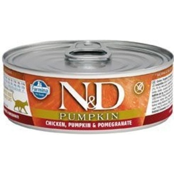 N&D GF Cat Pumpkin Adult Chicken & Pomegranate 80 g