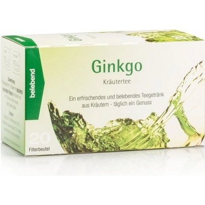 Sanct Bernhard bylinný čaj Ginkgo 20 x 2,5 g