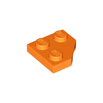 Lego 26601 Orange Wedge, Plate 2 x 2 Cut Corner