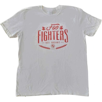 Foo Fighters 100% Organic (Ex-Tour) White 3XL Риза (FOOTS09MW06)