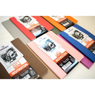 Canson Skicár Art Book Inspiration 100 g/m² A6 24 listovoranžový