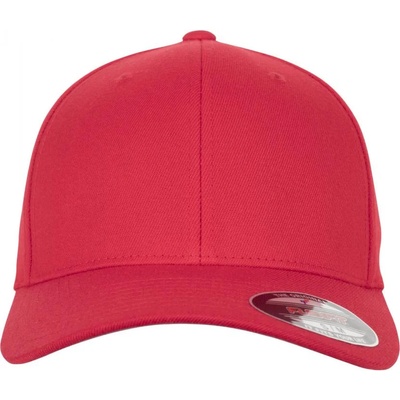 Urban Classics Шапка с козирка в червено Flexfit Wool BlendUB-6477-00199 - Червен, размер S/M