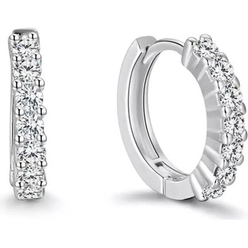 Olivie strieborné kruhy 7270