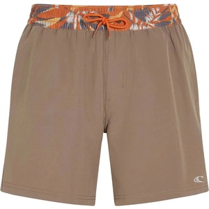O'Neill Бански гащета O´neill Pocket Print 16´´ swimming shorts - Brown (Pure Cashmere)
