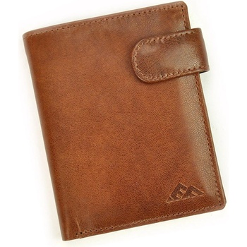 El Forrest malá pánska kožená peňaženka so zapínáním hnědá