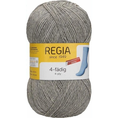 Regia 4-Ply Uni 33 Šedý melír