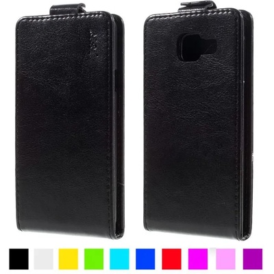 Samsung Galaxy A3 SM-A310F Флип Кожен Калъф и Протектор